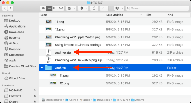 open a zip archive file on a mac for free