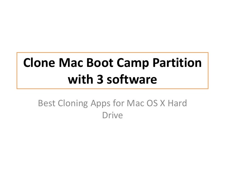 best clone software for mac